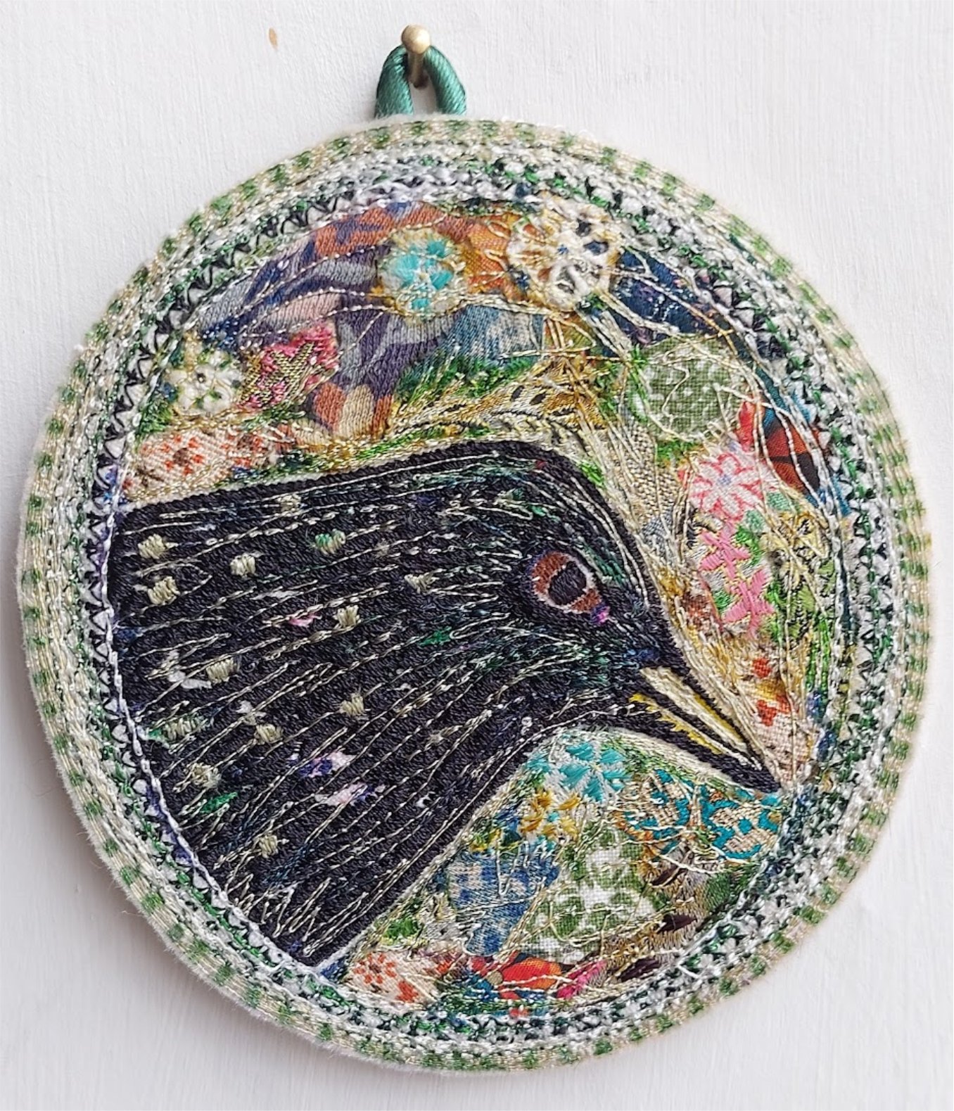 Starling Embroidery Miniature