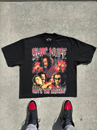 Image 1 of Oversized Cropped 'Who's The Master?' Shirt