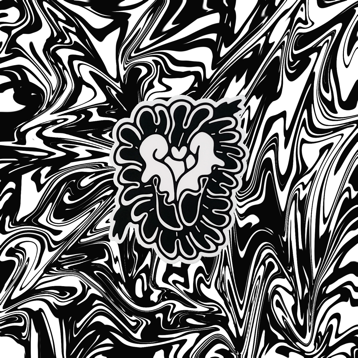 Image of Lush - Flower Sticker