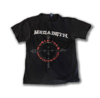 Image 1 of Megadeth Cryptic Writings Tour Shirt 1998 (M)