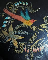 Image 2 of Lacquered bird tray 