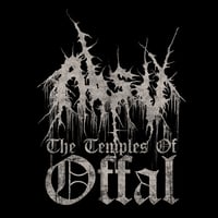 Image 2 of ABSU - THE TEMPLES OF OFFAL (VINTAGE TEXTURE) MUSCLE SHIRT