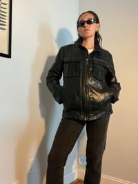 Image 1 of 1960’s VINTAGE “GAP” LEATHER JACKET 🖤⚡️