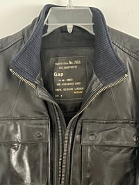 Image 5 of 1960’s VINTAGE “GAP” LEATHER JACKET 🖤⚡️