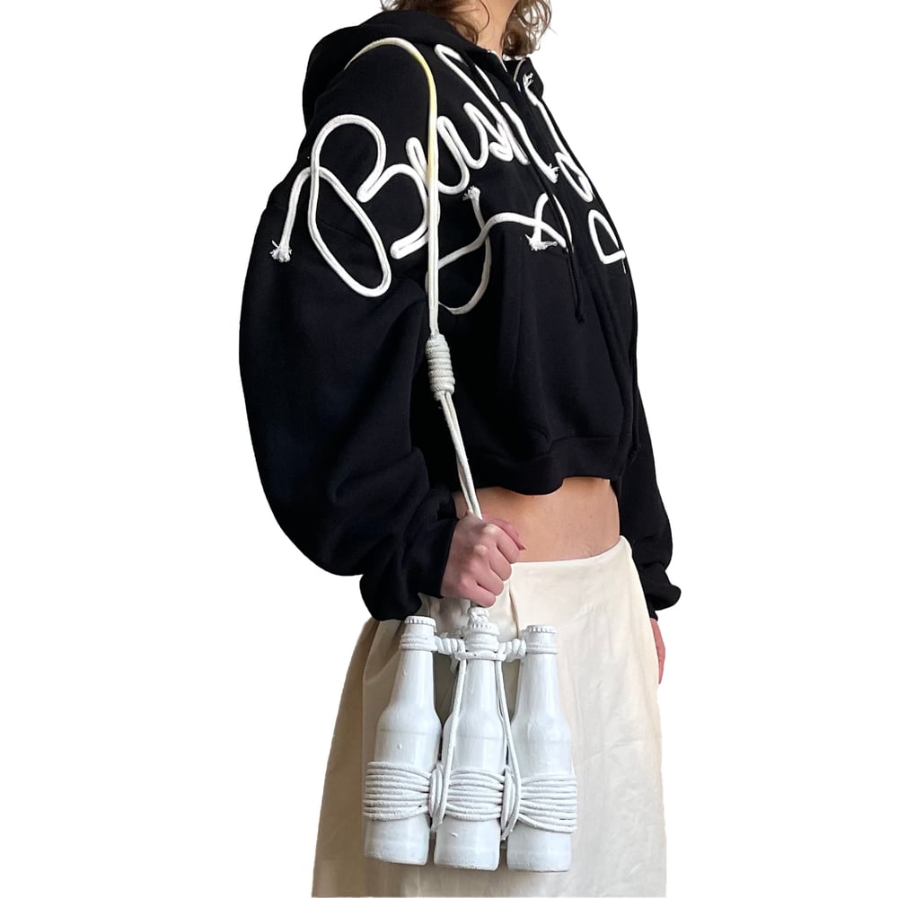 ROPE HOODIE (BLACK)