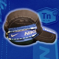 Image 2 of Blue/Black NIKE TN 5 panel hat (1/2)