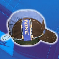 Image 4 of Blue/Black NIKE TN 5 PANEL HAT (2/2)