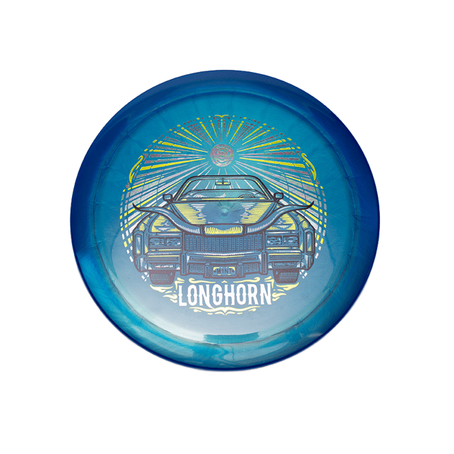 Mint Discs Longhorn blue | Bill's Flying Discs