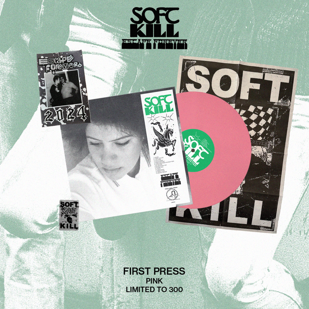 "Escape Forever" LP (Bubblegum Pink)