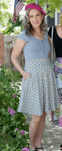 Image 2 of Carnaby Skirt in Chamomile