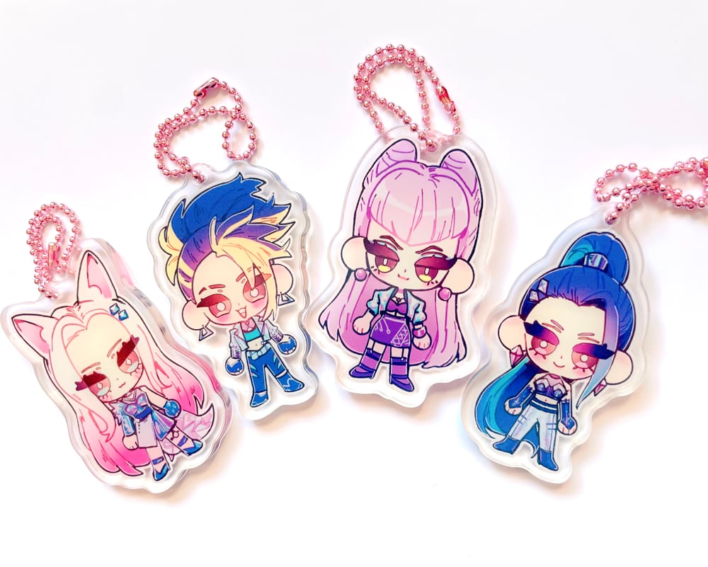 K/DA charms