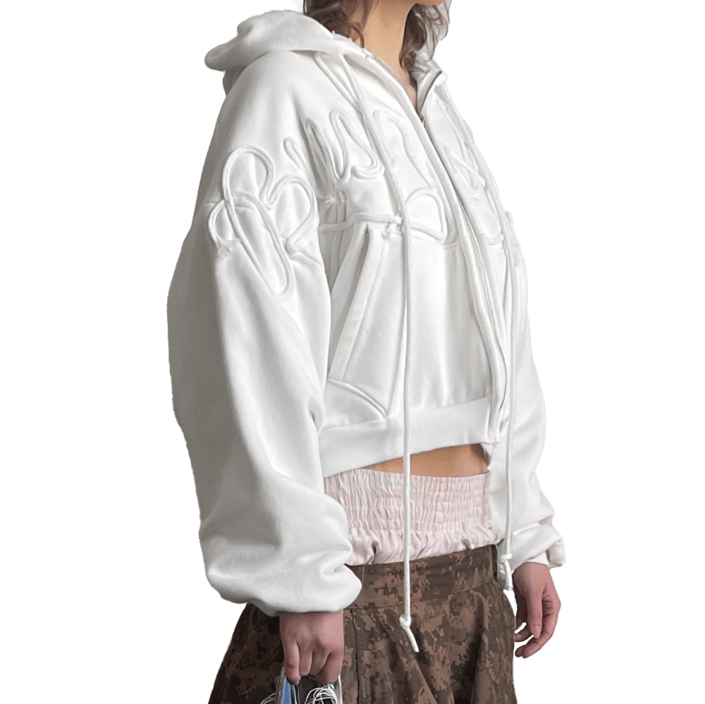 ROPE HOODIE (WHITE)