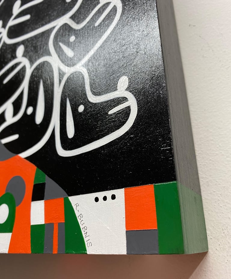 DOGGO AFTER STUART DAVIS PAINTING Image 3