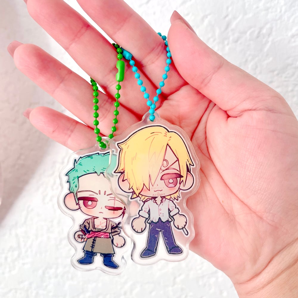 One Piece charms