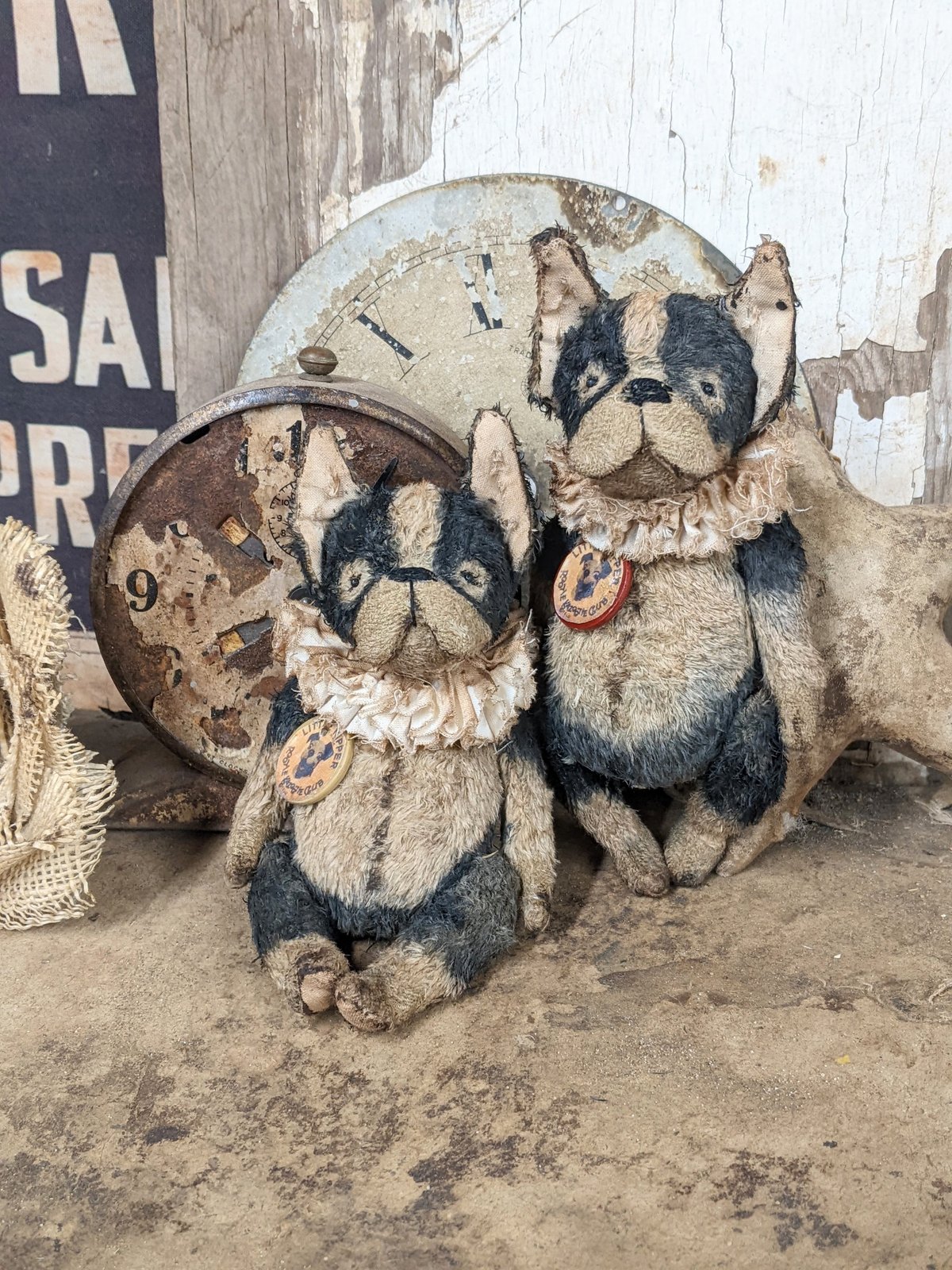 お買い得❤vintage犬〜 ENGLANDーWENDY BOSTON *タグ付 BOSTON TERRIER ~ 6