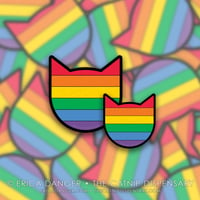 Rainbow Cat Stickers (2 sizes)