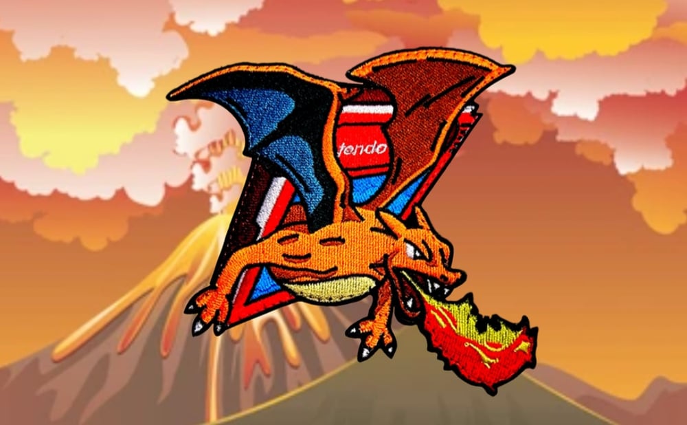 Image of OUT OF THIS GAME "CHARIZARD" V3  RED