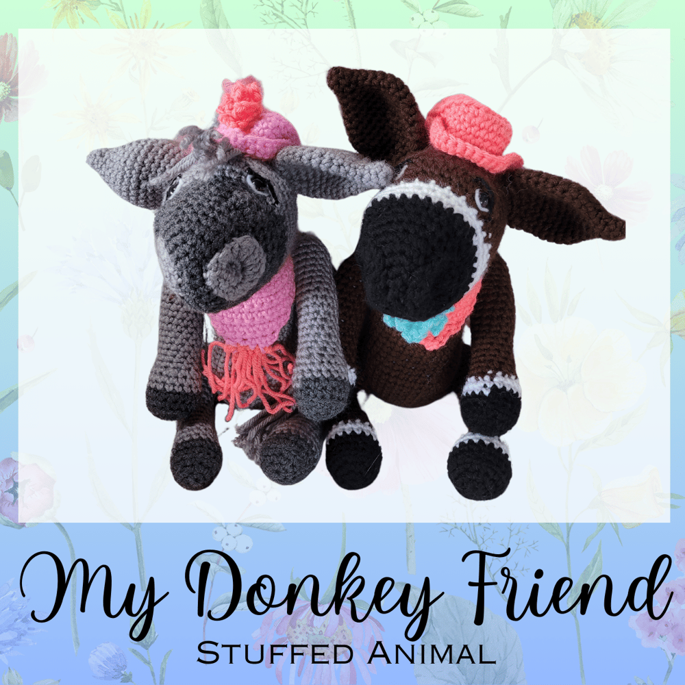 Image of My Donkey Friend - Stuffed Animal
