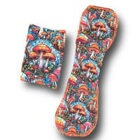Image 1 of Smurf Village reusable pad with wrapper