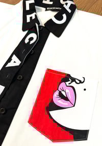 Image 2 of Caleb Cartalè Pop-Art Button-down Shirt