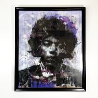 Image 1 of Framed “Hendrix” Cardboard