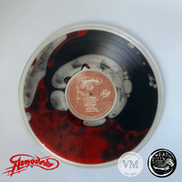 Image 1 of LIQUID FILLED RED/BLACK + BACKPATCH (LTD 6 PCS) ASMODEUS - LIVE LOUD LIVE!