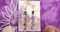 Image 2 of Oracle Card "Hummingbird" Earrings