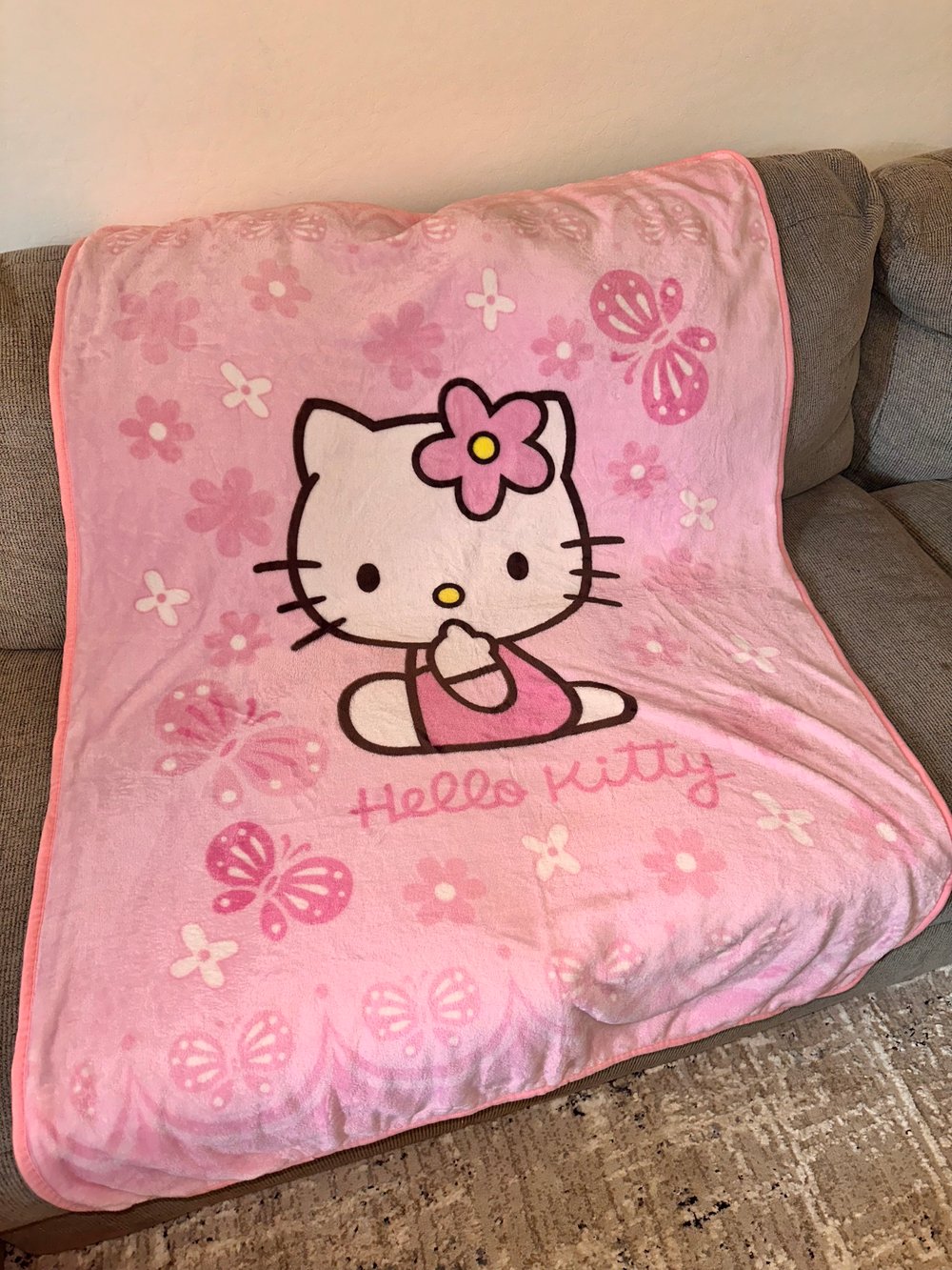 Image of Hello Kitty Blanket