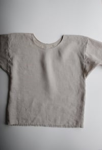 Image 1 of Linen kimono top