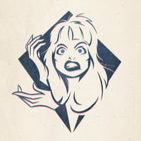 Image 2 of 10 x 10” Blue Velvet & Laura Print Pack