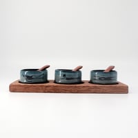 Image 2 of Swimmers Condiment Server Set