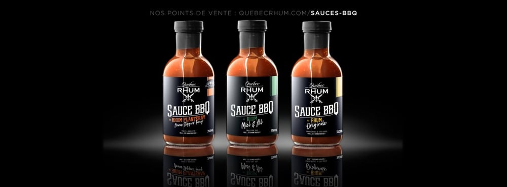Sauces BBQ Québec Rhum