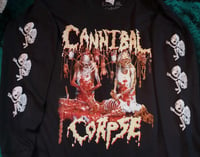 Image 1 of Cannibal Corpse Butchered at birth LONG SLEEVE.
