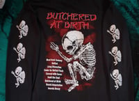 Image 2 of Cannibal Corpse Butchered at birth LONG SLEEVE.