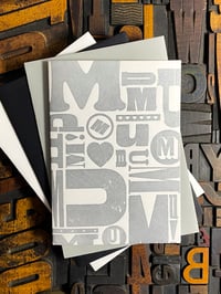 Image 1 of M-U-M-U-M-U-M | Silver | Mother's Day Letterpress Card