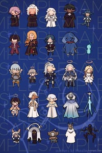 Image 3 of  FFXIV Endwalker:Squiggle Sticker Sheets 