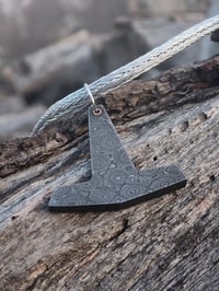 Image 4 of Traditional shape mjolnir in raindrop