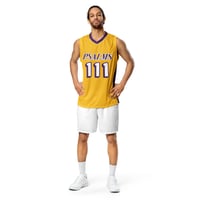 Image 4 of PSALMS 111 Unisex Basketball Jersey