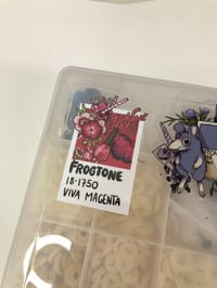 Image of Frogtone 2023 Sticker | Transparent Border