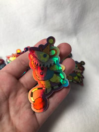 Image of Clown Mouse | Holographic Sticker