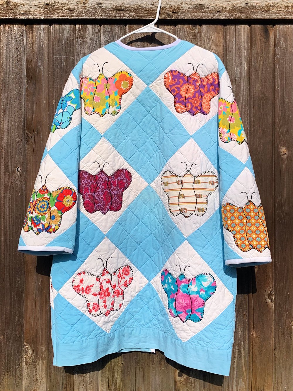 Image of Quilt Coat — Butterflies 