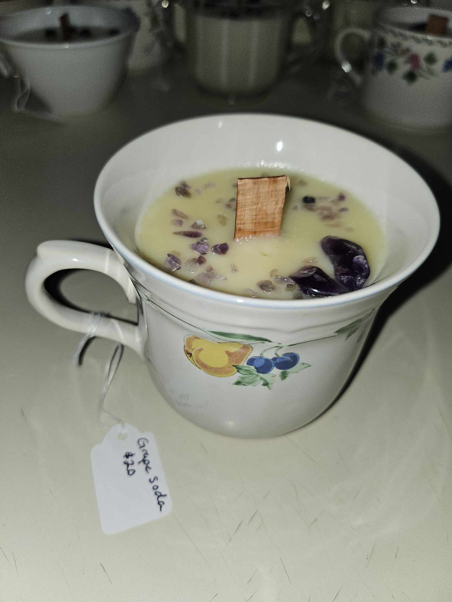 Image of Grape Soda (pear cup) - TEA CUP CANDLE