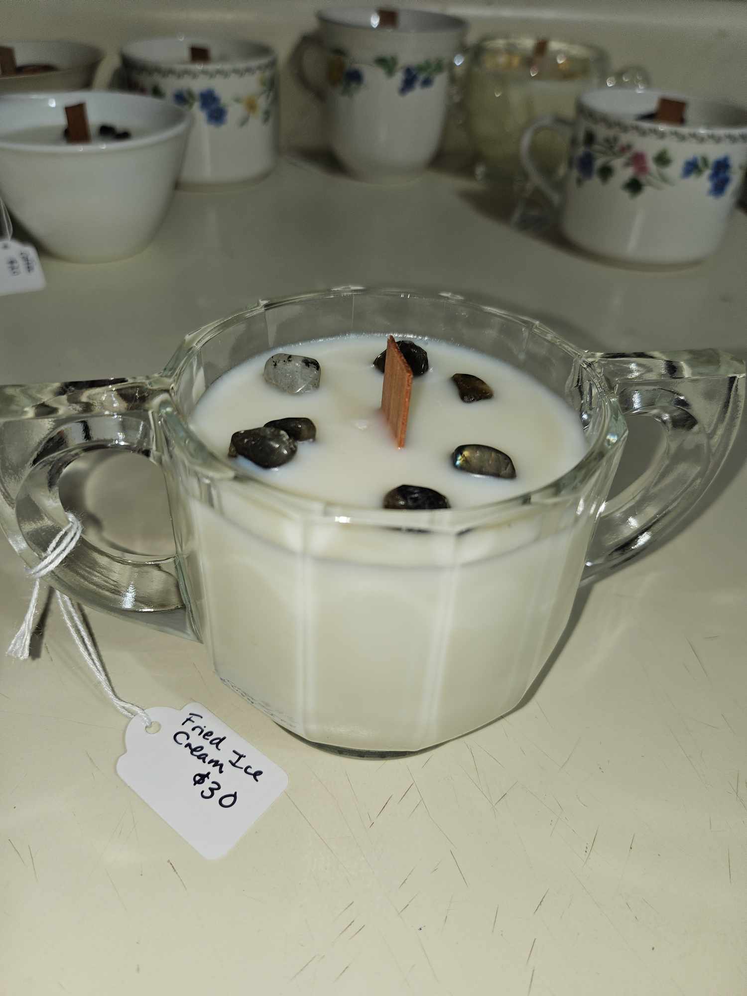Image of Fried Ice Cream - TEA CUP CANDLE