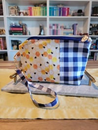 Image 1 of Picnic Blanket structured zipper bag