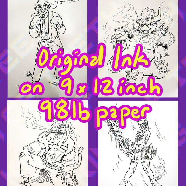 ORIGINAL INK COMMISSIONS