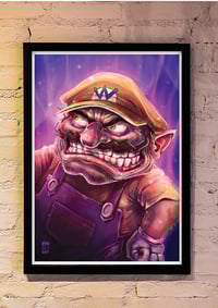 Image 2 of Wario - A3 Poster Print