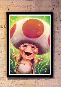 Image 2 of Toad - A3 Poster Print
