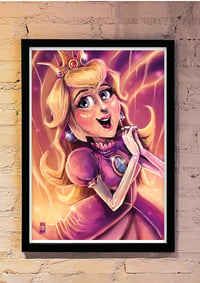 Image 2 of Princess Peach - A3 Poster Print