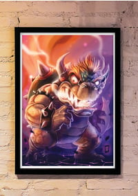 Image 2 of Bowser - A3 Poster Print