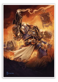 Image 1 of Space Marine - A3 Poster Print